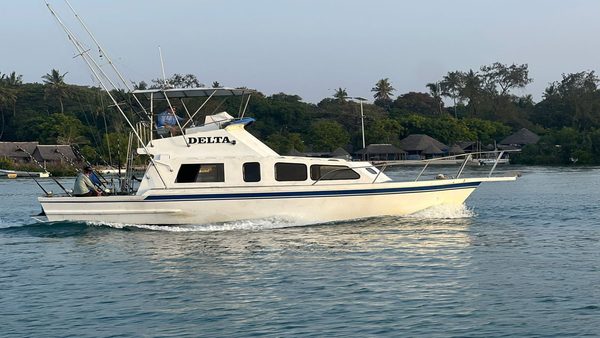 Rodwell deep sea fishing boat at sea